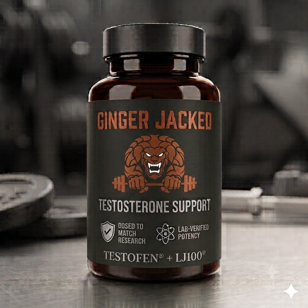 Ginger Jacked Premium Testosterone Support